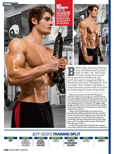 Go See Geo Fierce Friday Jeff Seid In Muscle Fitness Magazine